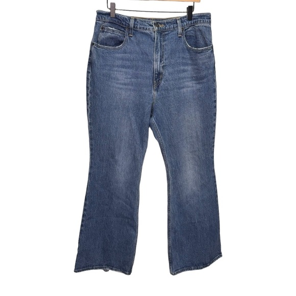 Levi's 70s High Rise Flare Jeans Size 32 - Picture 3 of 16